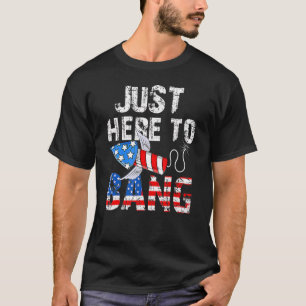 Camiseta Dia 4 De Julho Da Independência Estou Aqui Para Ba