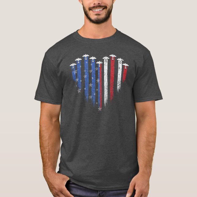Camiseta Dia 4 de julho - Dia da Independência (Frente)