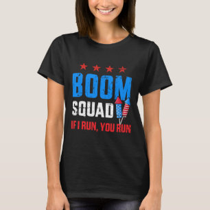 Camiseta Dia 4 De Julho, Esquadrão De Boas Corridas, Se Eu 
