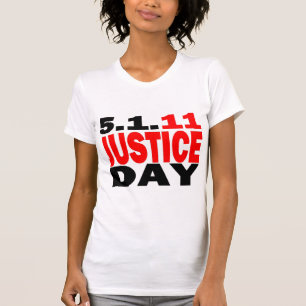 CAMISETA DIA 5/1/2011 DE JUSTIÇA DOS E.U.