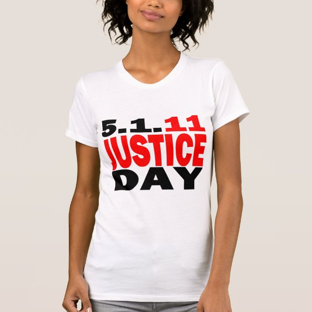 CAMISETA DIA 5/1/2011 DE JUSTIÇA DOS E.U. (Frente)