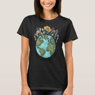 Camiseta Dia a dia da Terra Restaurar Terra Planeta Homens