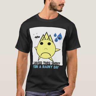Camiseta Dia Chuvoso : Skullnskin Gráficos 