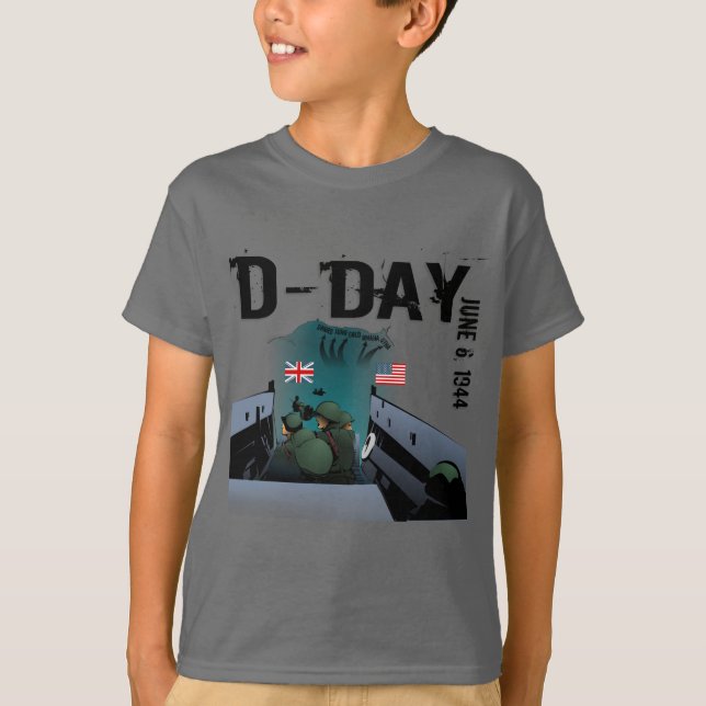 Camiseta DIA D 6 de junho de 1944 (Frente)