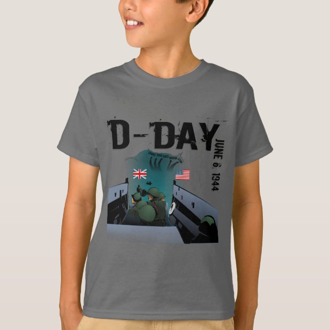 Camiseta DIA D 6 de junho de 1944 (Frente)