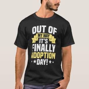 Camiseta Dia da Adoção Família de Acolhimento Criança Adota