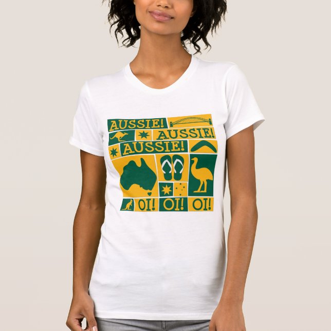 Camiseta Dia da Austrália (Frente)