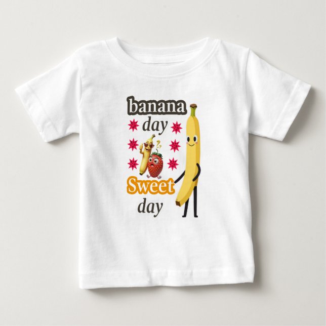Camiseta Dia da Banana, dia mais doce (Frente)