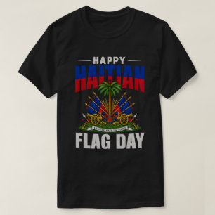 Camiseta Dia da Bandeira Haitiana   Orgulho Haitiano Design