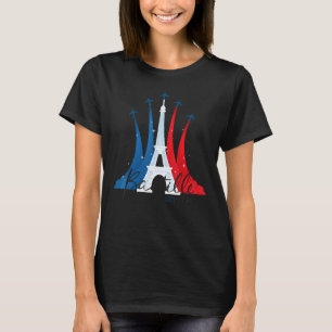 Camiseta Dia da Bastilha da Celebração Nacional da França