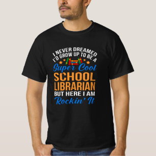 Camiseta Dia da Bibliotecária de Ofertas da Escola Super L