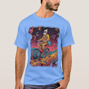 Camiseta Dia da Bicicleta Hofmannrip Estilo de Quadrinhos P