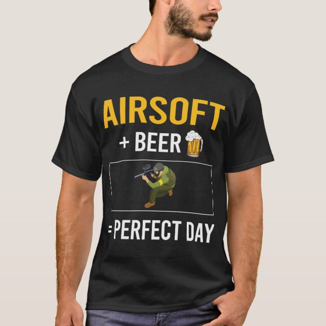 Camiseta Dia da Cerveja Airsoft (Frente)