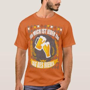 Camiseta Dia da Cerveja Eu posso beber todos os dias Divers