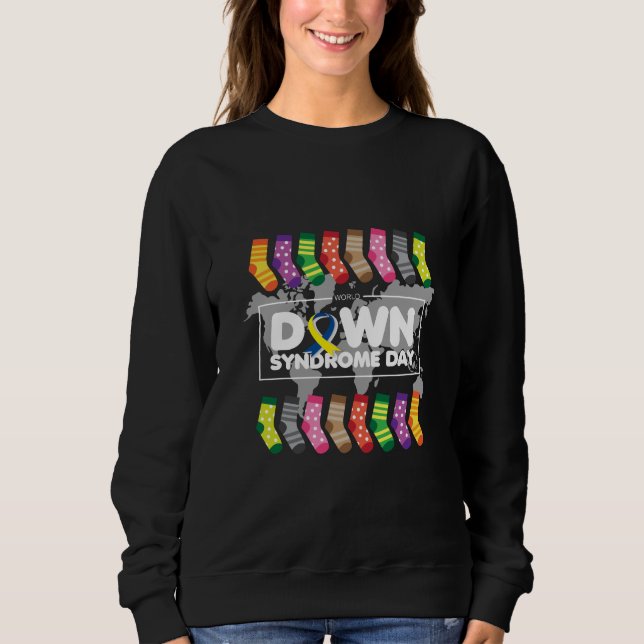 Camiseta Dia da consciência da síndrome de Down. (Frente)