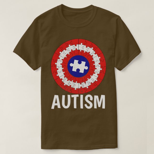 Camiseta Dia da Consciência do Autismo (Frente do Design)