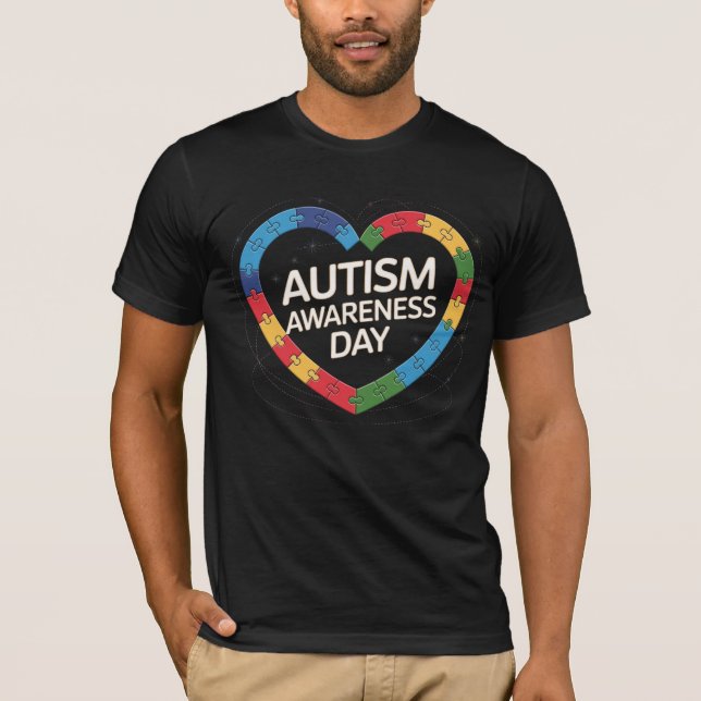 Camiseta Dia da Consciência do Autismo (Frente)