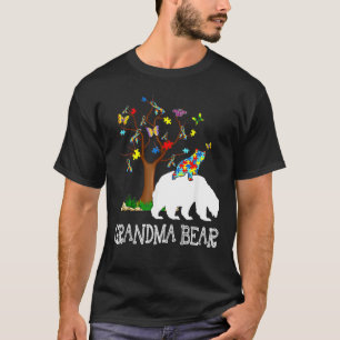 Camiseta Dia da Consciência do Autismo O Urso da Vovó Supor