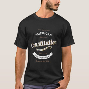 Camiseta Dia Da Constituição Dos Estados Unidos 1776 Nós, A
