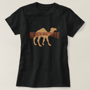 Camiseta Dia da corcova Dia da corcova CAMEL (QUE DIA É HOJ