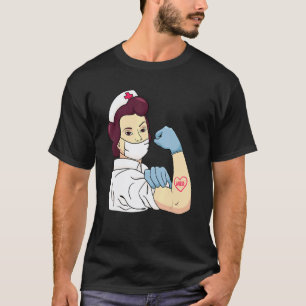 Camiseta Dia da Enfermeira Semana da Enfermeira Vida de Enf