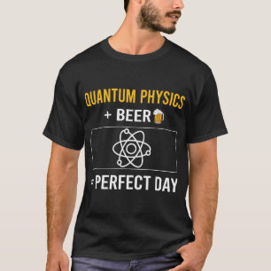 Camiseta Dia da Física Quântica da Cerveja