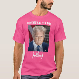 Camiseta Dia da Inauguração 2025 Donald Trump Presidencial