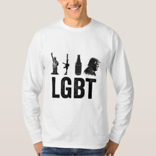Camiseta Dia da Inauguração da Cerveja das Armas LGBT