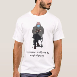 Camiseta Dia da Inauguração de Bernie Sanders Mittens