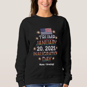 Camiseta Dia da Inauguração do Trump 20 de janeiro de 2025