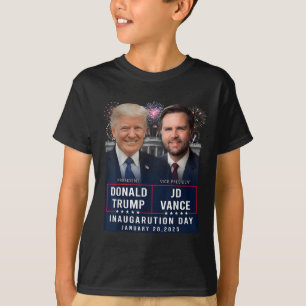 Camiseta Dia da Inauguração do Trump Vance 2025 Donald Trum