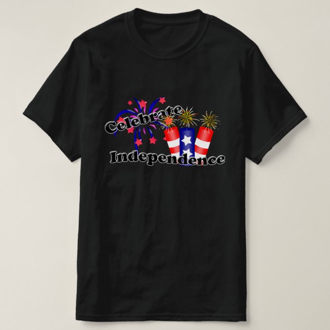 Camiseta Dia da Independência (Frente do Design)