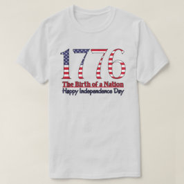 Camiseta Dia da Independência 1776