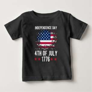 Camiseta Dia da Independência 4 de Julho 1776-68925