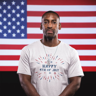 Camiseta Dia da Independência 4 de julho Patriótico America