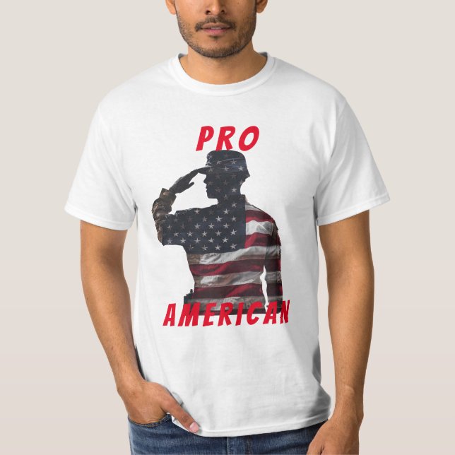 Camiseta Dia da Independência | 4 de julho| Pro American So (Frente)
