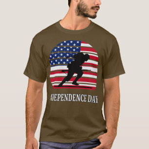 Camiseta Dia da Independência Americana