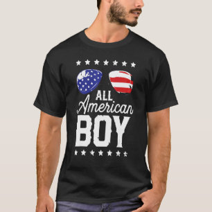 Camiseta Dia da Independência Americana de Rapazes American