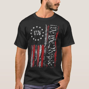 Camiseta Dia da Independência Bandeira Americana Patriótica