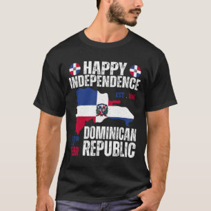 Camiseta Dia da Independência Bandeira e Mapa da República 