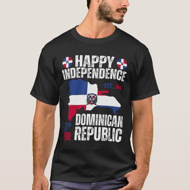Camiseta Dia da Independência Bandeira e Mapa da República  (Frente)