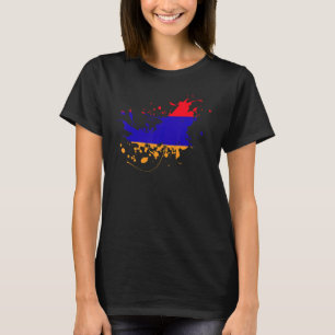 Camiseta Dia da Independência da Armênia 21 Set Bandeira Ar