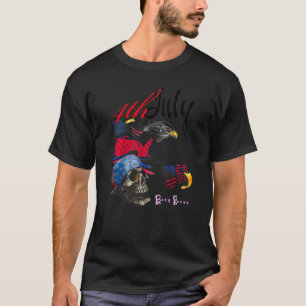 Camiseta Dia da Independência da Bandeira Americana