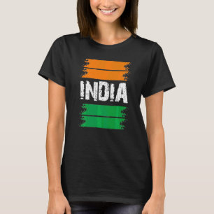 Camiseta Dia da Independência da Índia 15 de agosto de 1947