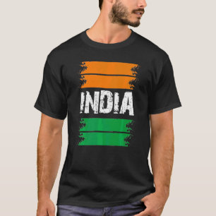 Camiseta Dia da Independência da Índia 15 de agosto de 1947