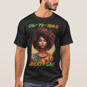 Camiseta - Dia da Independência da Mulher Afro-Americana