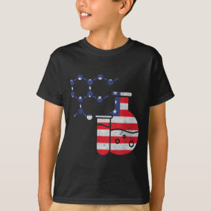 Camiseta Dia da Independência da Química Bandeira Patriótic