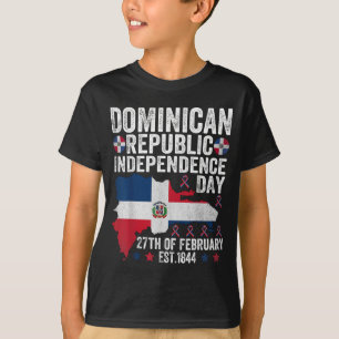 Camiseta Dia da Independência da República Dominicana Domin