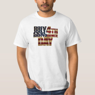 Camiseta Dia da Independência de 4 de Julho 002