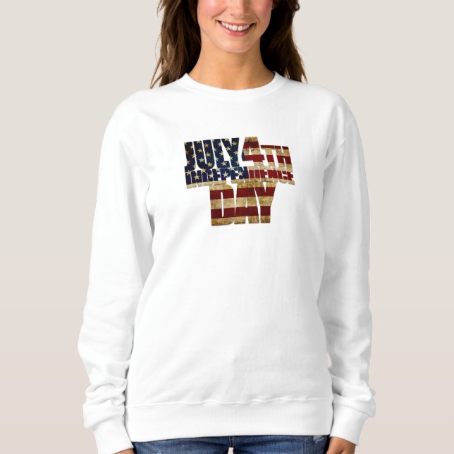 Camiseta Dia da Independência de 4 de Julho 002 (Frente)